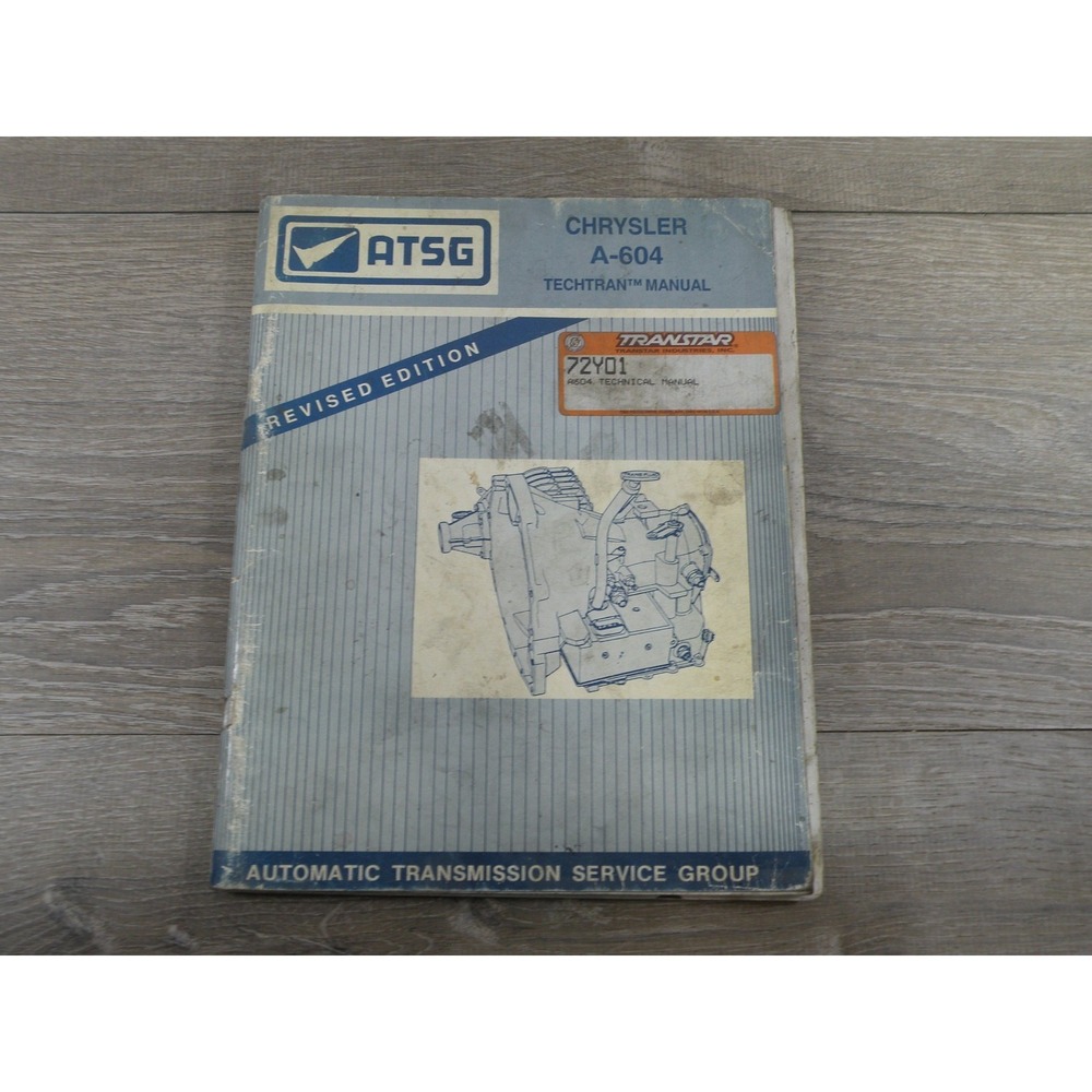 ATSG Chrysler A-604 Techtran Manual Revised Edition Automatic Transmission‎